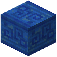 Runic Carved Lapis Block