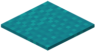 Scaled Cyan Carpet