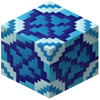 Shrunken Light Blue Glazed Terracotta