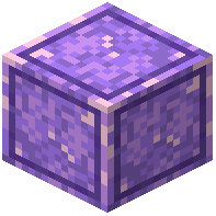 Smooth Amethyst Block Column