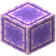 Smooth Inlayed Amethyst Block