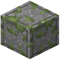 Smooth Mossy Stone Bricks Column