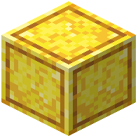 Smooth Raw Gold Block Column