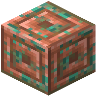 Smooth Ringed Raw Copper Block