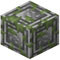 Smoothed Double Inlayed Mossy Cobblestone