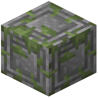 Smoothed Double Inlayed Mossy Stone Bricks