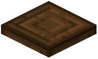 Solid Dark Oak Trapdoor