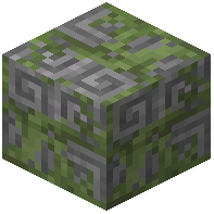 Spiraled Mossy Stone Bricks