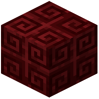 Spiraled Red Nether Bricks