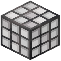 Square Light Gray Stained Glass