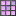 Square Magenta Stained Glass Pane