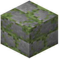 Stacked Mossy Stone Bricks Bricks