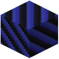 Striped Blue Concrete