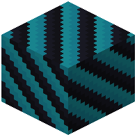 Striped Cyan Concrete