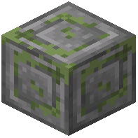 Thick Inlayed Mossy Stone Bricks