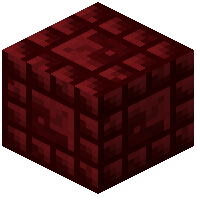 Tiled Bordered Red Nether Bricks