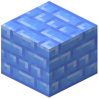 Tiny Blue Ice Bricks