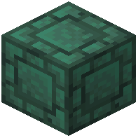 Tiny Brick Bordered Dark Prismarine