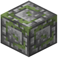 Tiny Brick Bordered Mossy Cobblestone