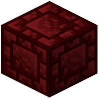 Tiny Brick Bordered Red Nether Bricks