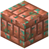 Tiny Layered Raw Copper Block Bricks