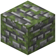 Tiny Mossy Cobblestone Bricks