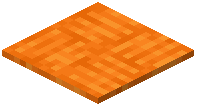 Tripped Orange Carpet