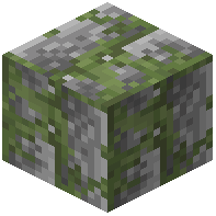 Vertical Cut Mossy Cobblestone