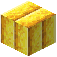 Vertical Cut Raw Gold Block