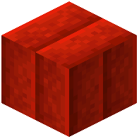 Vertical Cut Redstone Block