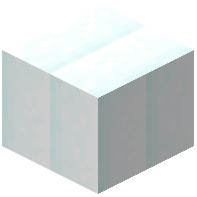 Vertical Cut Snow Block