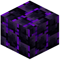Vertical Disordered Crying Obsidian Bricks