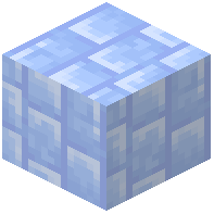 Vertical Disordered Ice Bricks