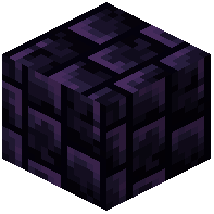 Vertical Disordered Obsidian Bricks