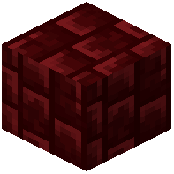 Vertical Disordered Red Nether Bricks Bricks