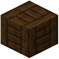 Vertically Railed Dark Oak Planks