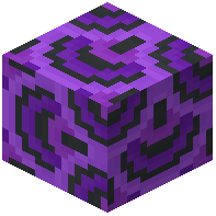 Waved Purple Glazed Terracotta