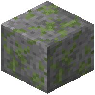 Weathered Mossy Stone Bricks