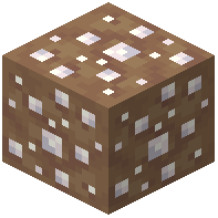 White Freckled Brown Mushroom Block
