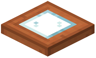 Windowed Acacia Trapdoor