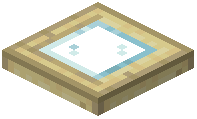 Windowed Birch Trapdoor