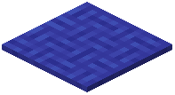 Woved Blue Carpet