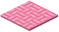 Woved Pink Carpet