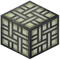 Woven Green Stained Glass