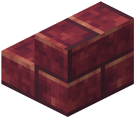 Cut Crimsite Brick Stairs
