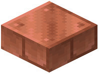 Waxed Copper Shingle Slab