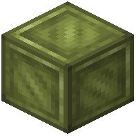 Olive Dark Metal Block