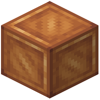 Orange Dark Metal Block