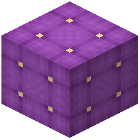 Purple Velvet Block