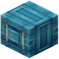 Solid Light Blue Container